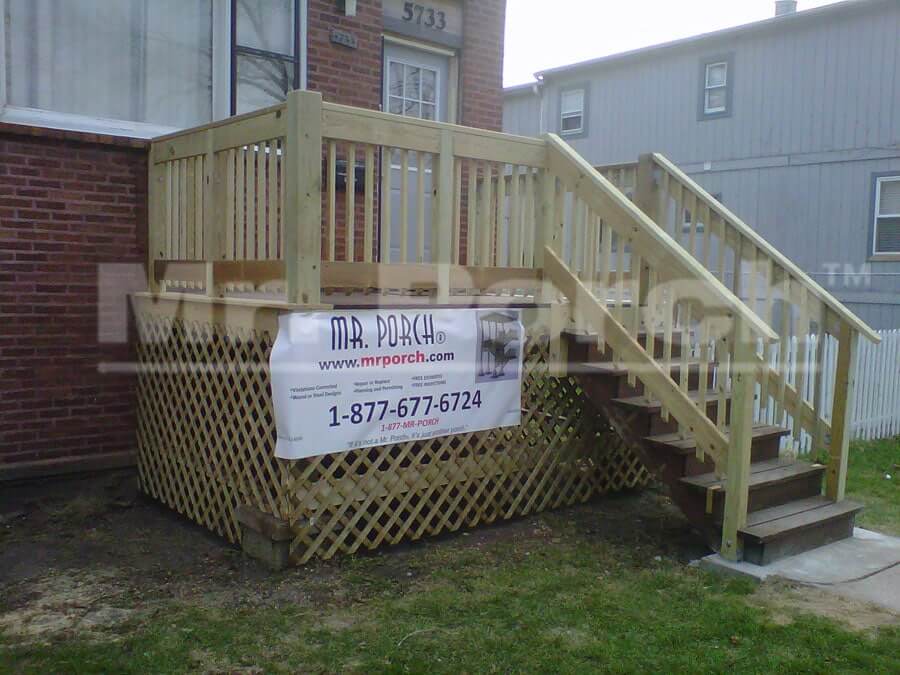 Wooden Porch 037 Mr Porch Chicago