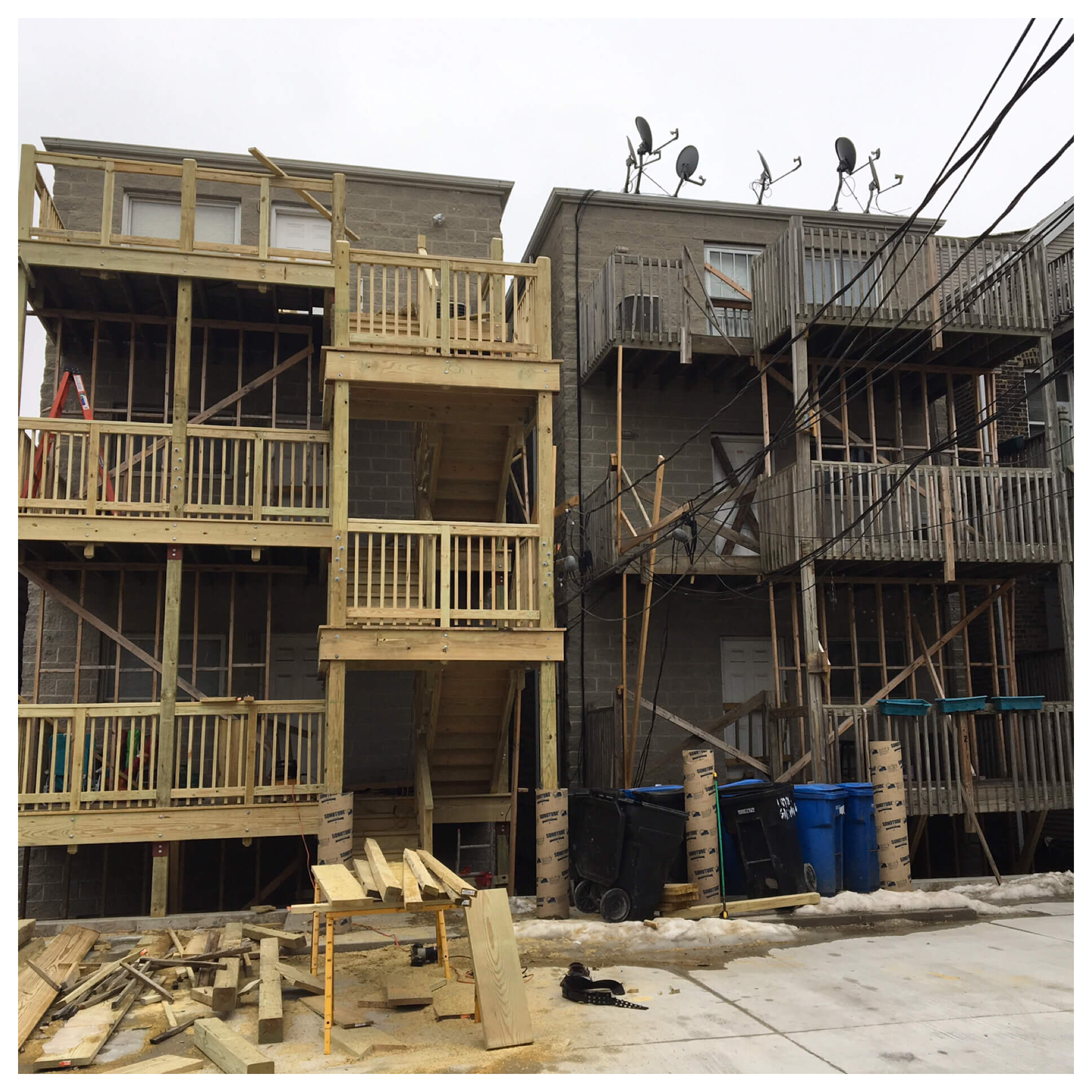 porch constraction